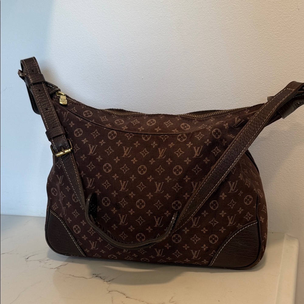 Louis Vuitton Brown Monogram Shoulder Bag